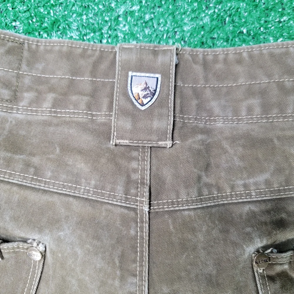 Kuhl Rydr Men's Pants Vintage Patina Dye Brown Hiking Outdoor Work Size 40x30